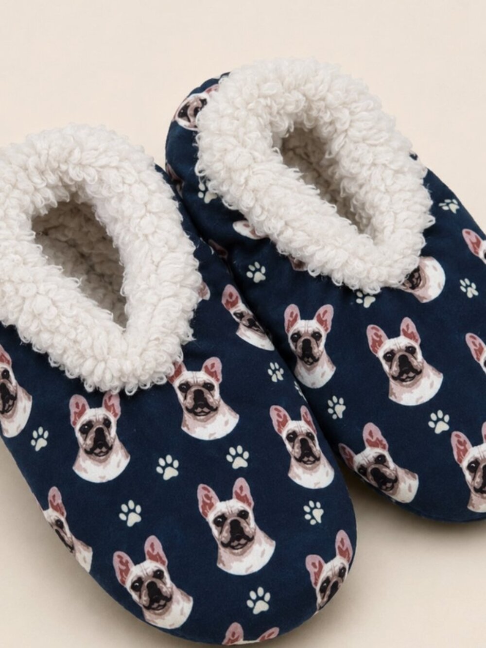 French Bulldog Plush Slippers